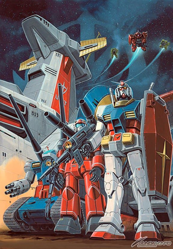 Poster Anime Gundam