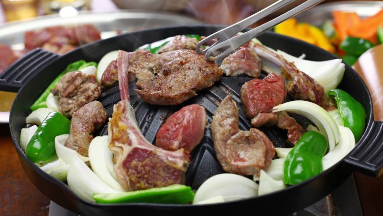 Genghis Khan, hidangan daging panggang khas Hokkaido