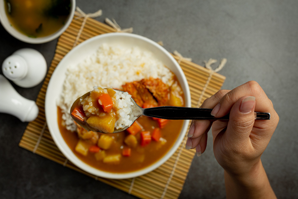 Soup Curry tradisional Jepang.